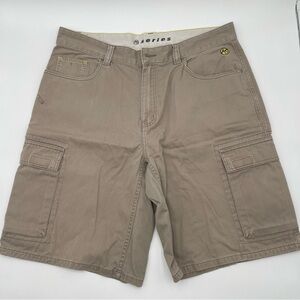 Vintage The North Face A5 Series Khaki Cargo Shorts Mens Size 36 Y2K